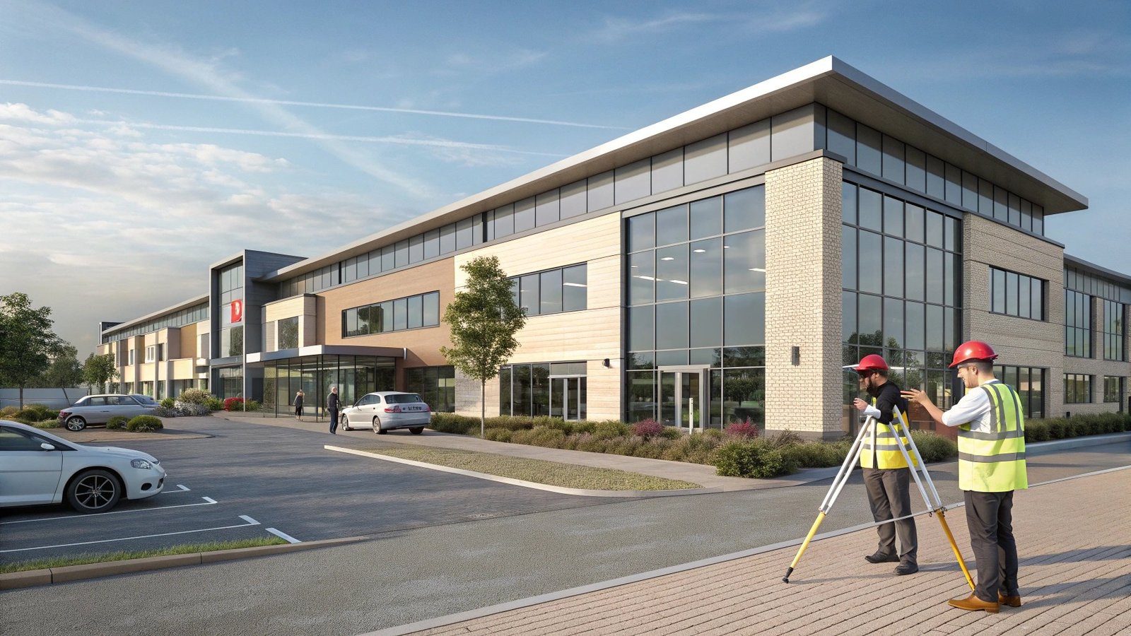 Commercial property surveying services for business buildings